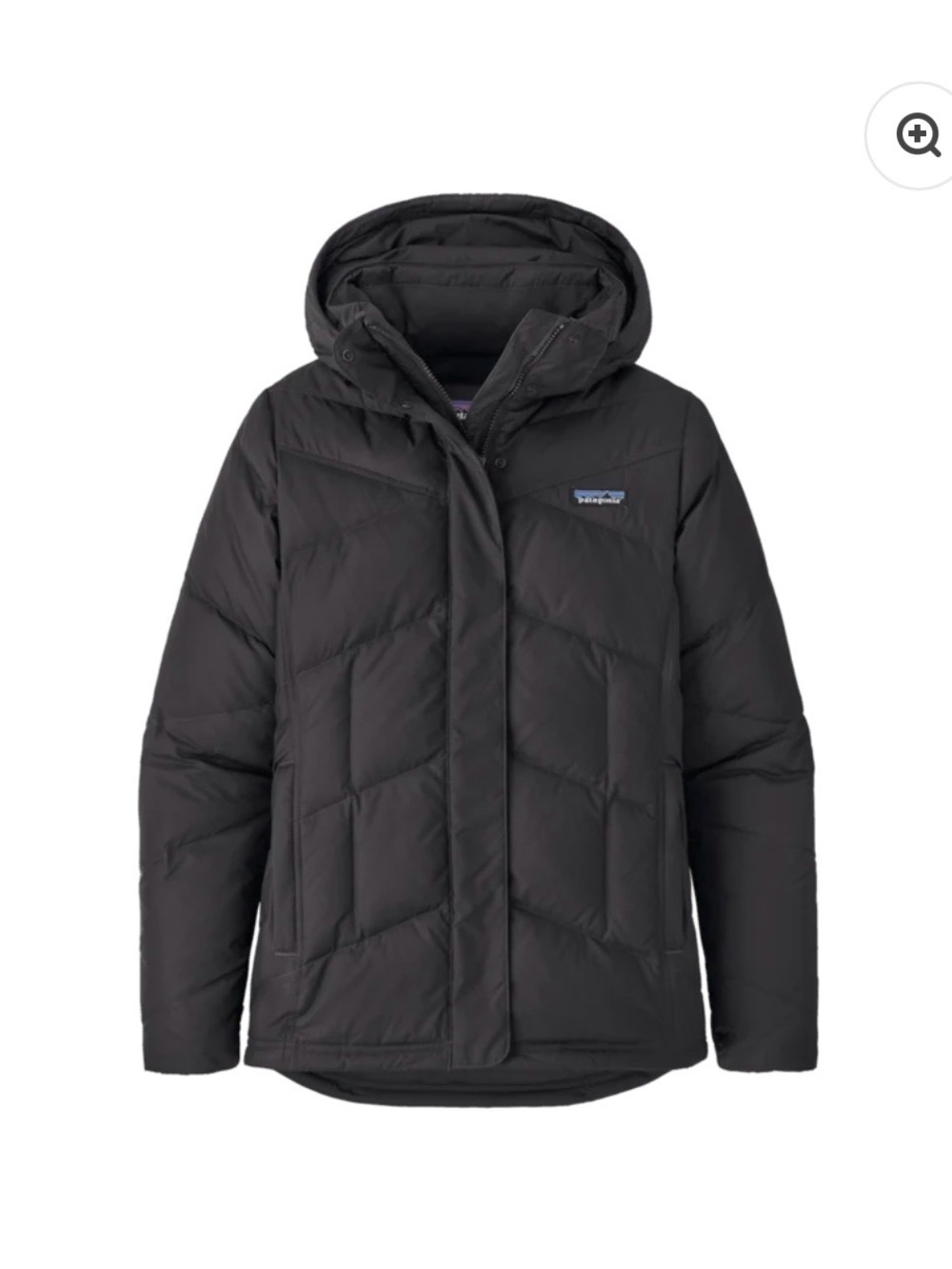 Patagonia Black Women's Down With It Jacket (Style #28041) size L